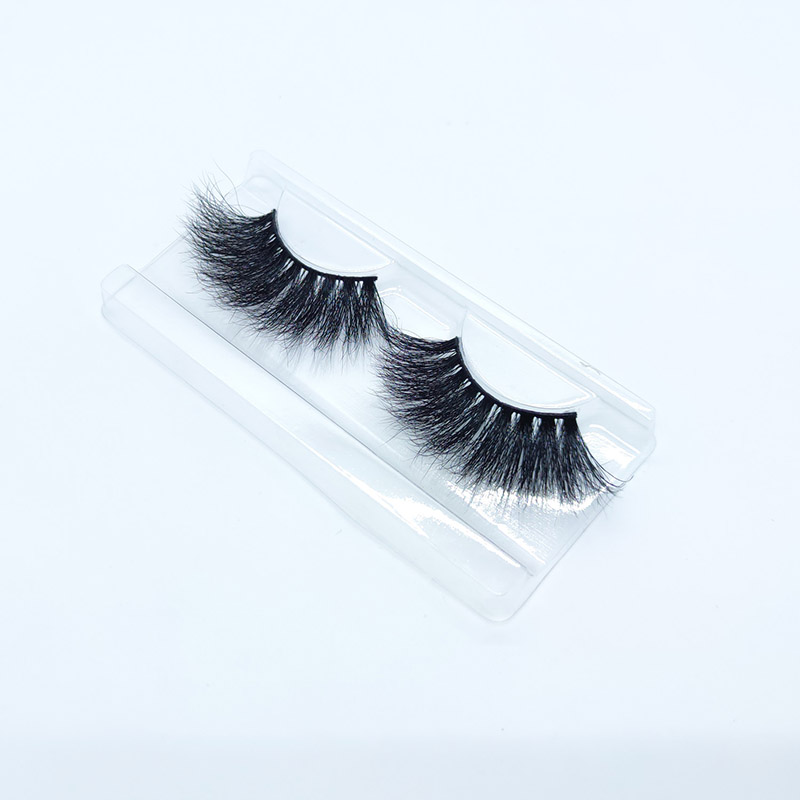 100% Mink Eyelashes Bulu Mata Palsu 25MM Fluffy Dramatic Faux Mink Lashes