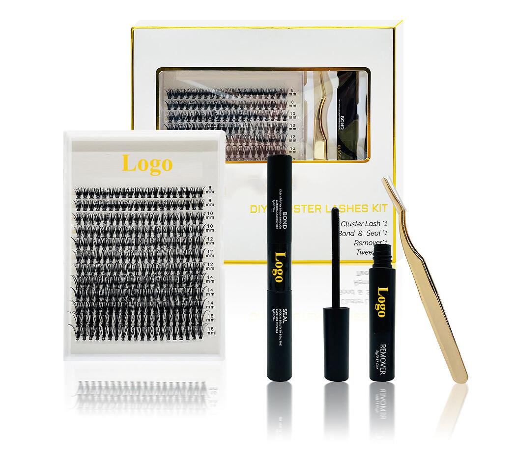 Dapatkan Tampilan Bulu Mata Halus yang Sempurna dengan Kit Bulu Mata Klaster DIY