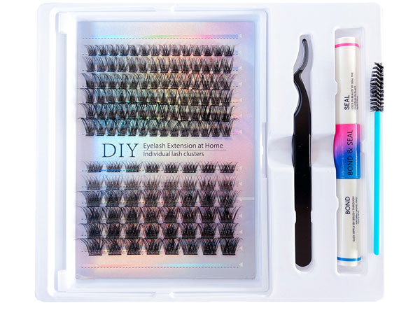 Produk Pingdu Sparkling Eyelash® Terbaik untuk Ekstensi Bulu Mata Cerpelai DIY yang Terlihat Alami