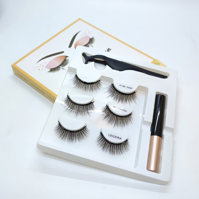 Bulu Mata Magnetik 5D Dengan Kit Eyeliner