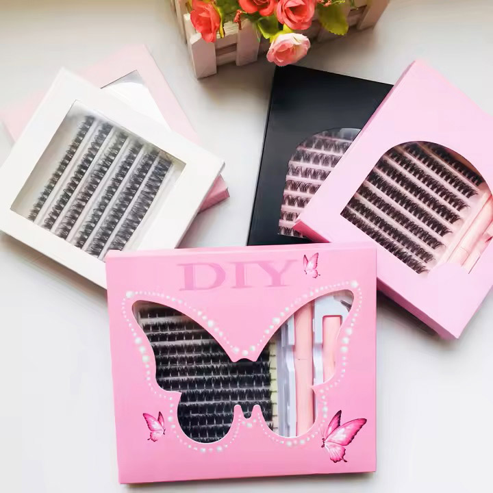 Hasil Profesional Kit Ekstensi Lash Diy Di Rumah