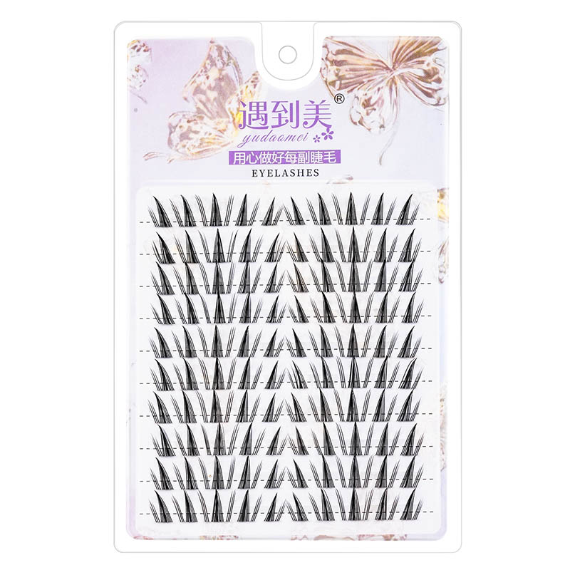 Lashes rubah dramatis perekat diri individu