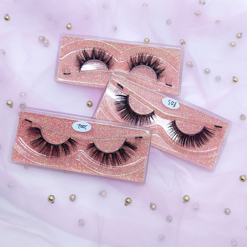 Magnetic Eyelashes empat jangkar Natural Look 1 Pair pack