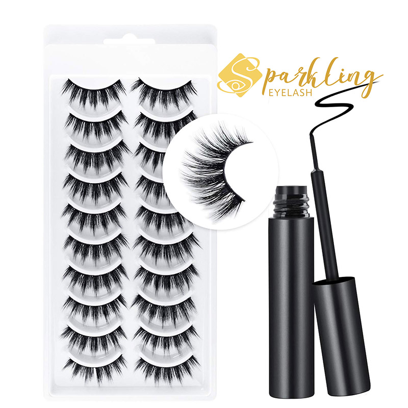 Magnetic Eyeliner Eyelash Suit Private Label Faux Mink Magnetic Eyelash