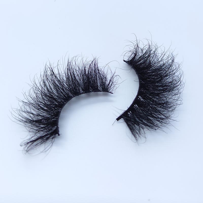 Bulu mata mink murni lily Bulu Mata Palsu Fluffy 8D Faux Lashes