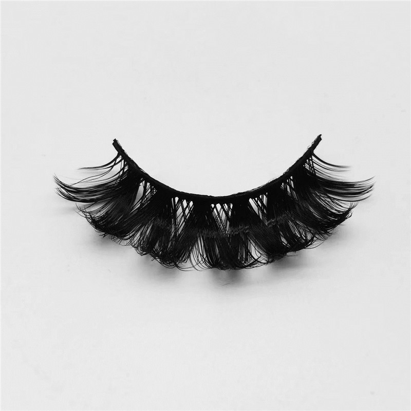 Bulu Mata Keriting Rusia Volume 3D Faux Mink Bulu Mata Dramatis